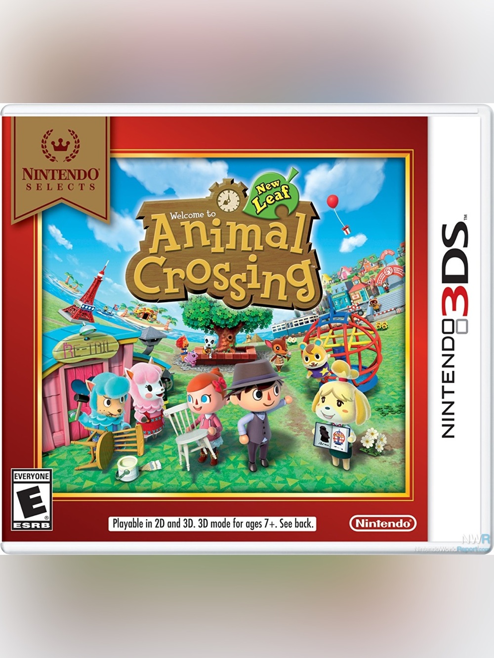 animal crossing new leaf 3DS